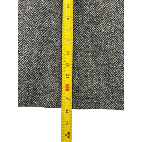 Vintage 80s Westchester Classics Men’s Herringbone Faux Fur Lined Coat Made USA - Picture 13 of 16